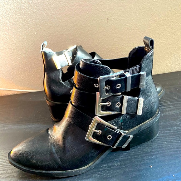 ASOS Buckle Booties 🖤 - Picture 5 of 8